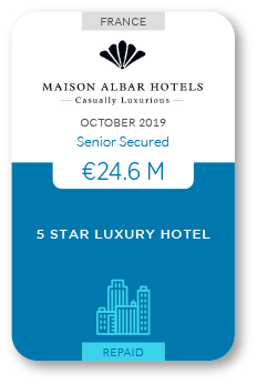 Zencap AM portfolio: Maison Albar Hotels 10/2019