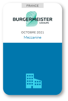Financement Zencap AM : Burgermeister 10/2021