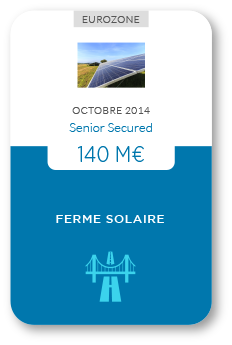 Financement Zencap AM : ferme solaire 10/2014
