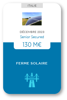 Financement Zencap AM : Ferme solaire 12/2023